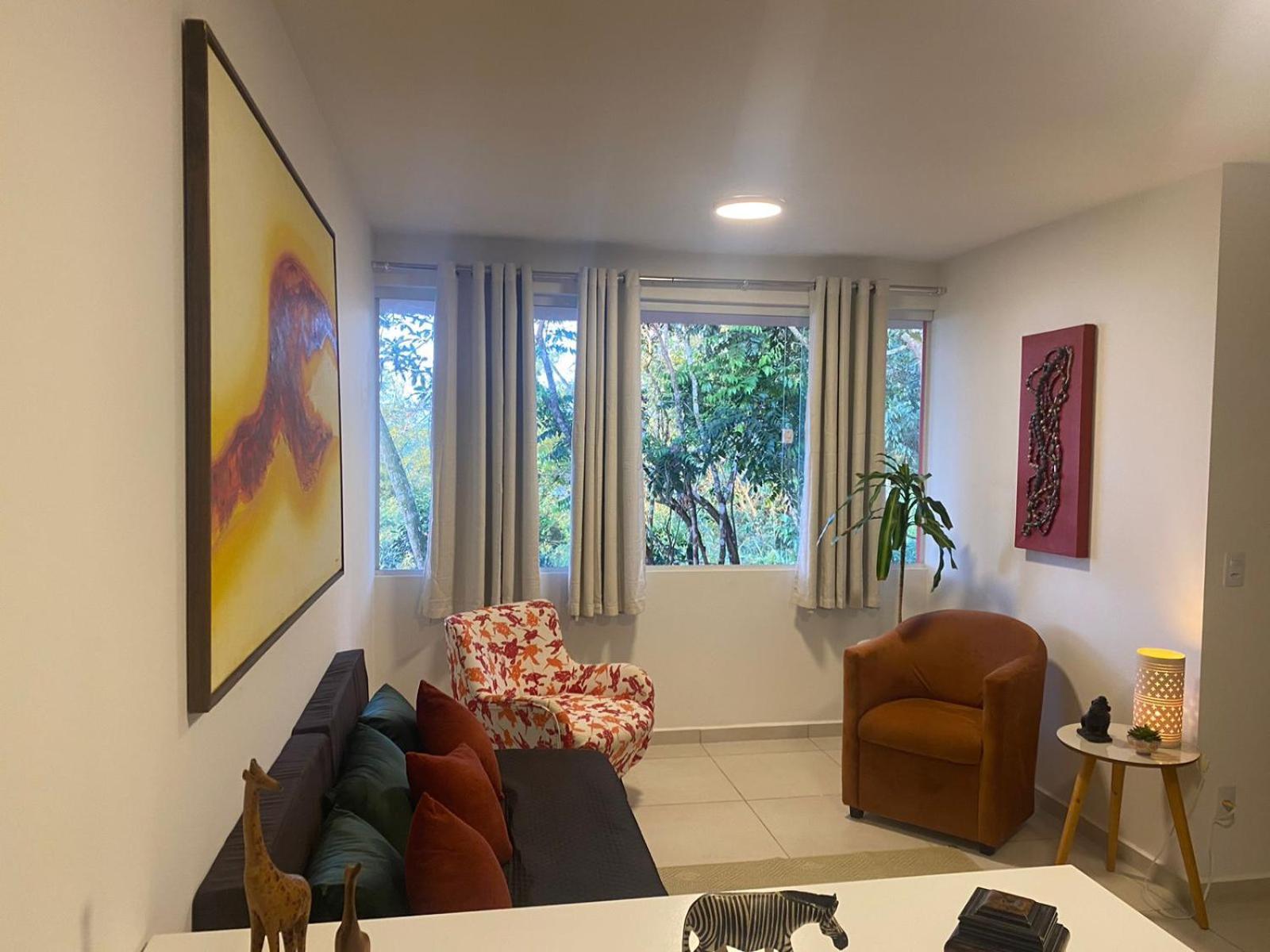 Flat Condominio Topo Da Montanha 508 Cha Grande Ngoại thất bức ảnh